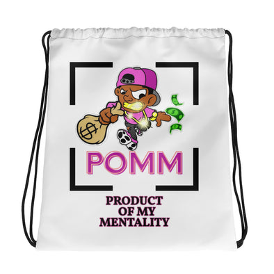 POMM RUNNING WITH MONEYBAG Drawstring bag