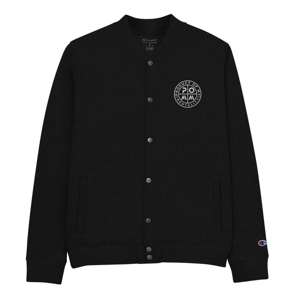 Embroidered POMM Bomber Jacket