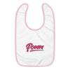 POMM Embroidered Baby Bib