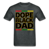 DOPE BLACK DAD T-Shirt - deep heather