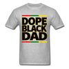 DOPE BLACK DAD T-Shirt - heather gray