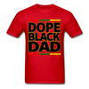 DOPE BLACK DAD T-Shirt - red