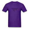 NO LUCK T-Shirt - purple