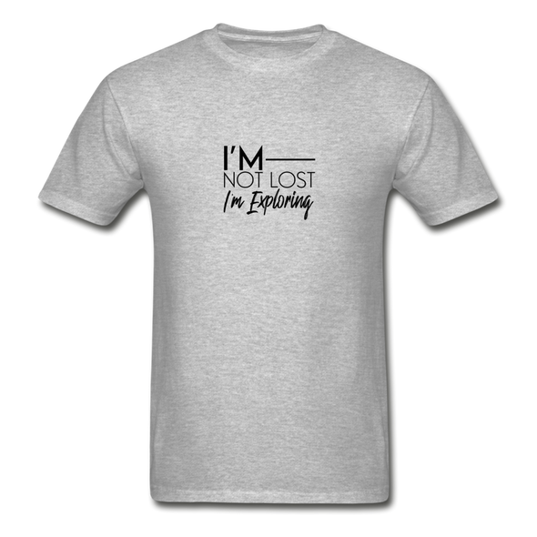 I'M EXPLORING T-Shirt - heather gray